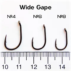 Крючки Carparea Hydra CAHWG-8 (10 шт)