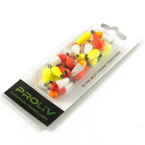 Поплавок зимний Proliv тройной (10 шт в упак)