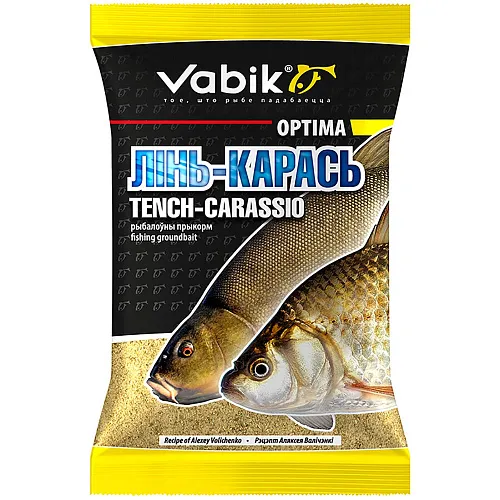 Прикормка Vabik Optima 1 кг (в упак. 10 шт.) Линь-карась