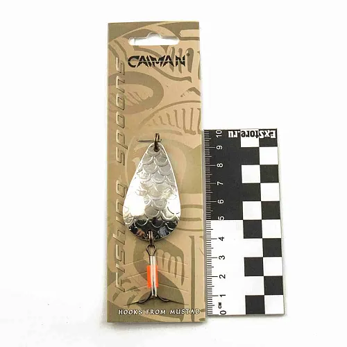 Блесна колеблющаяся Caiman Mistress 18гр 5,5см цвет CN01 (5шт в упак.)