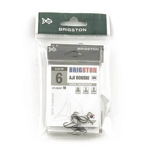 Крючок Brigston AJi Douski BN № 6 ( уп. 10 шт.)