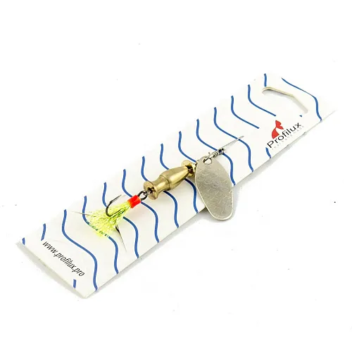 Блесна вращающаяся Profilux Мира 2 7гр цв. 04 серебро чешуя (5 шт в упак.)