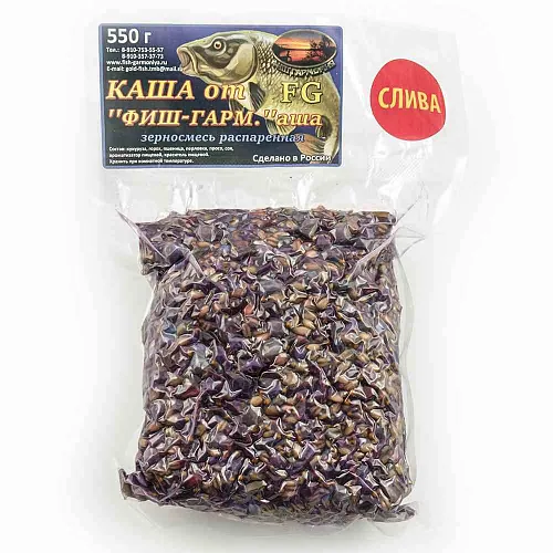 Зерновая смесь Magic (вакуум) Слива (550 гр) Кукуруза, горох,пшеница.перловка,просо,соя