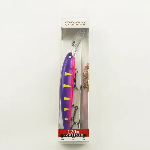 Воблер Caiman Hooligan 120F 20g 1,5м цвет СМ305