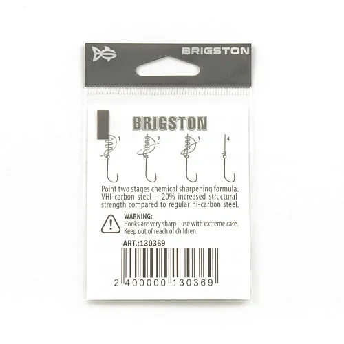 Крючок Brigston Okiami № 0,8 ( уп. 7 шт.)