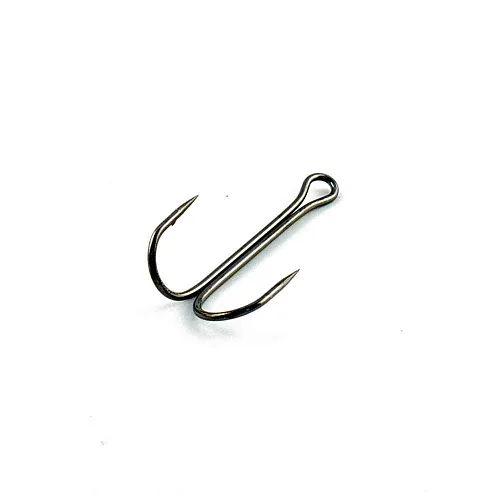 Крючки двойники Caiman Salmon Double up eye hook №1 (50 шт в упак) 14301