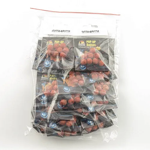 Бойлы плавающие "Мечта рыболова" Тутти-фрутти (20шт в упак)