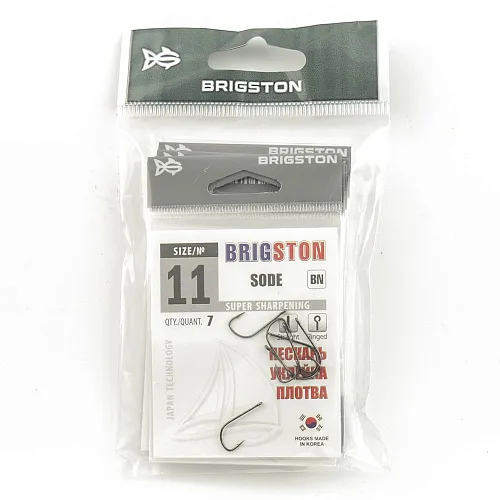 Крючок Brigston Sode BN №11 ( уп. 7 шт.)