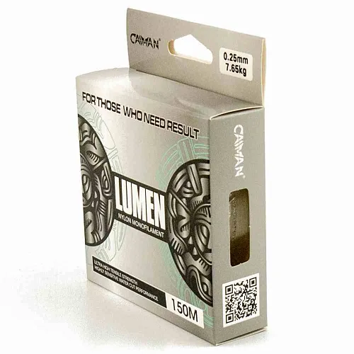 Леска Caiman Lumen 150м 0,25 мм прозрачная