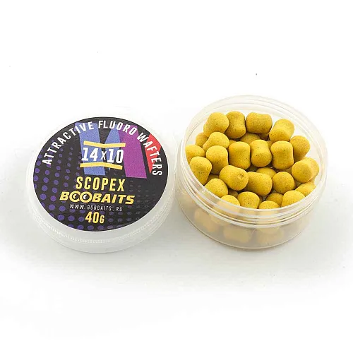 Бойлы BOO Baits Wafters 14x10 Скопекс 40гр банка