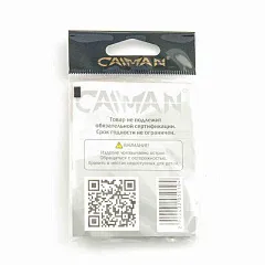 Крючки Caiman Offset Shank №1 40801