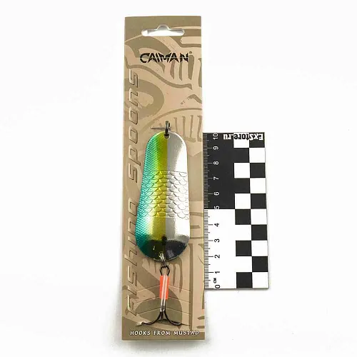 Блесна колеблющаяся Caiman Gnom 38гр 8,3см цвет CN12 (5шт в упак.)