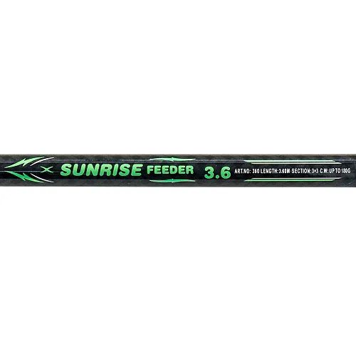 Удилище фидерное Palomino Sunrise Feeder 3,6м 60-180g