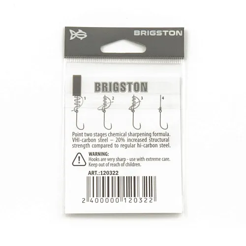 Крючок Brigston AJi Douski Gold № 4 ( уп. 7 шт.)