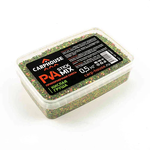 Смесь Carp House для ПВА пакетов Кислая груша 0,5кг