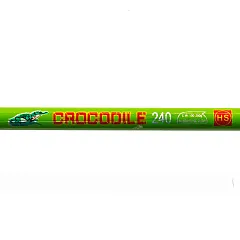 Удилище "Крокодил" зеленый на резьбе 100-250g 2,4 m