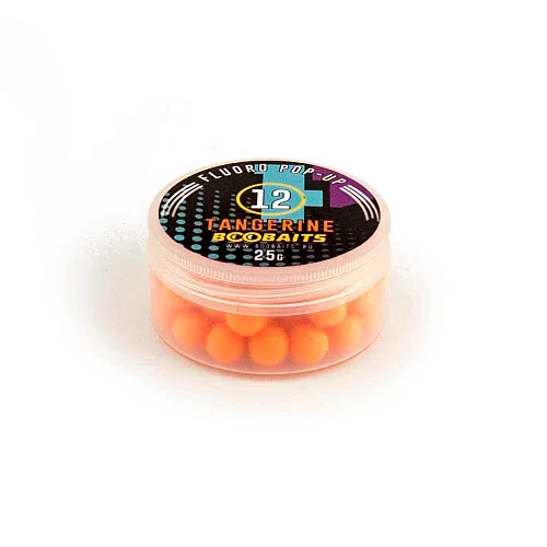 Бойлы Pop up BOO Baits 12мм Мандарин 25гр банка