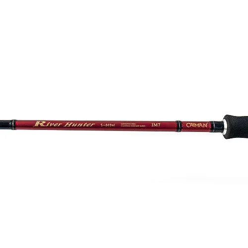 Спиннинг Caiman River hunter spin (Красные) IM-7 5-25g 2.40м 