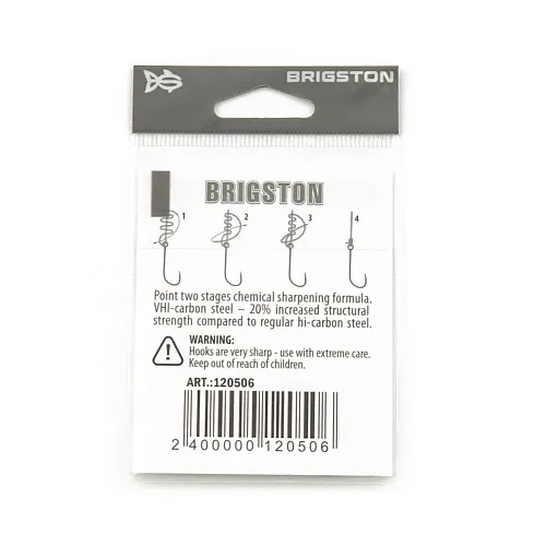 Крючок Brigston Sode Red №5 ( уп. 8 шт.)