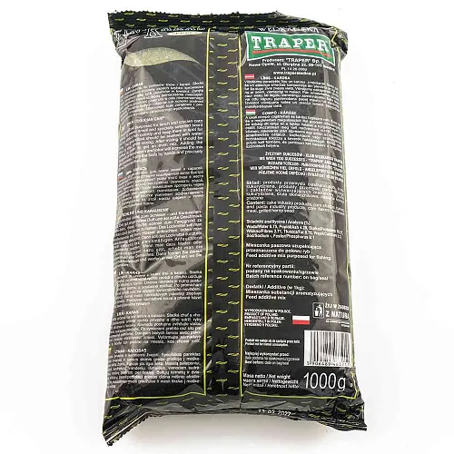 Прикормка Traper 1кг Sekret Линь-Карась марципан зеленый