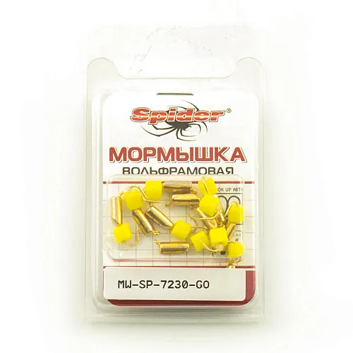 Мормышка вольфрамовая Spider Рижский столбик с ушком 3,0 мм 0,80 гр Go