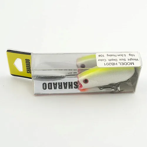Воблер Sharado 10g 55mm 0m HB-201 color 10