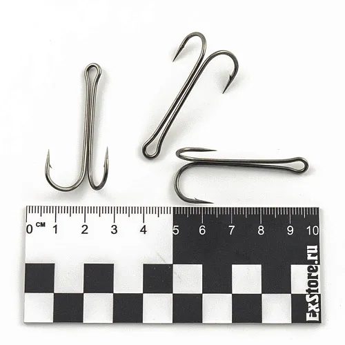 Крючок двойник Brigston Double long № 3/0 ( уп. 10 шт.)