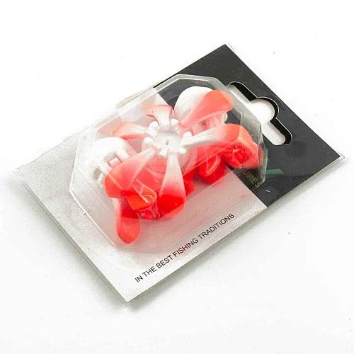 Поплавок зимний Proliv "Ромашка" 6 лепестков 1,4 гр (красный) отгрузка 2-2,5 гр (3 шт. в упак)