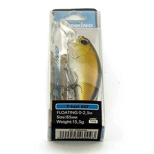 Воблер Palomino T-fast 85F 15,5гр 0-2,5м цвет 9