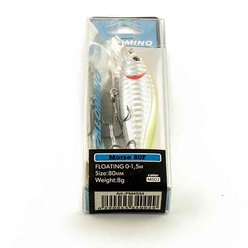 Воблер Palomino Morse 80F 8гр 0-1,5м цвет 2