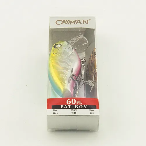 Воблер Caiman Fat Boy 60F 19,5g 0,2м цвет СМ952