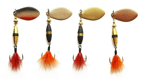 Блесна вращающаяся Profilux Таймень М 12гр цв. 01-м серебро-матовое (5 шт в упак.)