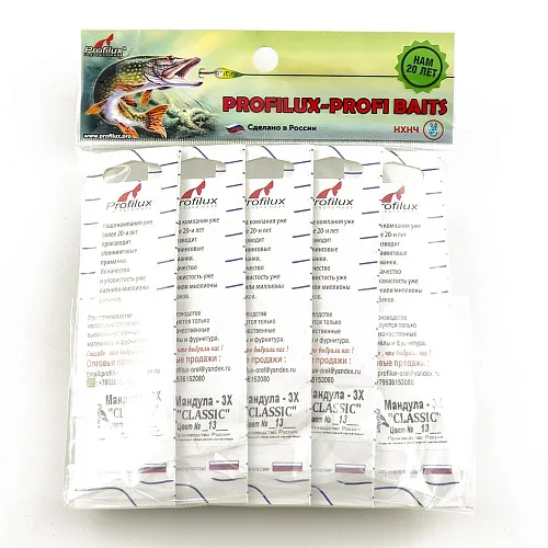 Мандула Profilux "Classic" 3Х цв 13 салатовый-зеленый-салатовый