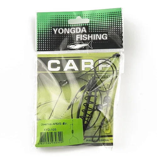 Монтаж арбуз Palomino XYD 105 - 15g 3 крючка (10 шт в упак)