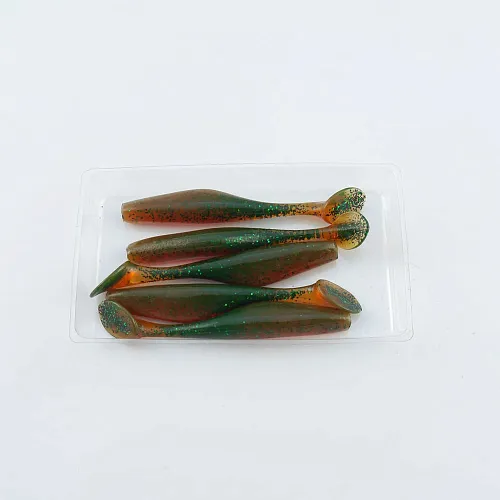 Виброхвост FISHER BAITS Bass Shade 90мм цвет 02 (уп. 5шт)