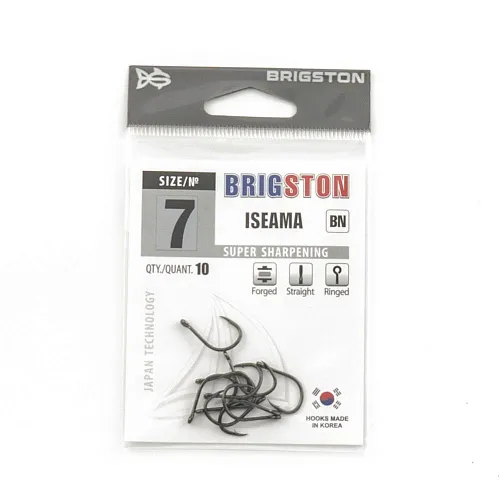 Крючок Brigston Iseama BN № 7 ( уп. 10 шт.)