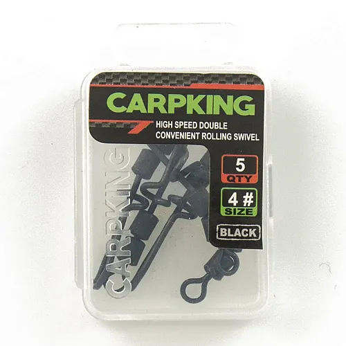 Застежка с двойным вертлюгом Carpking CK9261-04 #4 (5 шт в упак)