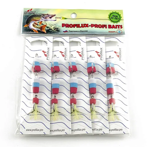 Мандула Profilux "Classic" 2Х цв 05 белый-васильковый-красный