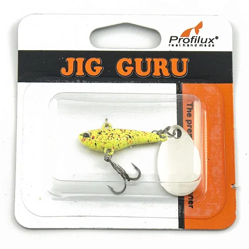 Джиг-блесна Profilux Тэйл-Спиннер 7,5гр цв. 313 (желтый)