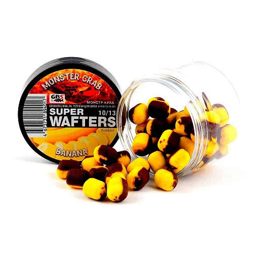 Бойлы нейтральной плавучести (Wafters) GBS Монстр краб-банан 10х13мм