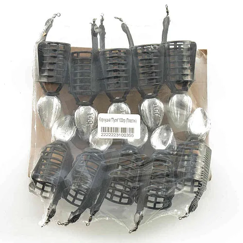 Кормушка IVVA "Пуля" Пластик 100 гр (10шт. в упак.)