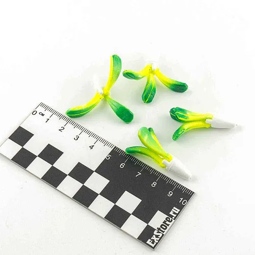 Поплавок зимний Proliv "Ромашка" 3 лепестка 0,7 гр (Желто-зеленый) отгрузка 0,8-1 гр