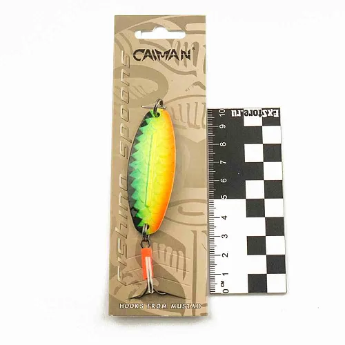 Блесна колеблющаяся Caiman Long Board 18гр 7см цвет CN37 (5шт в упак.)