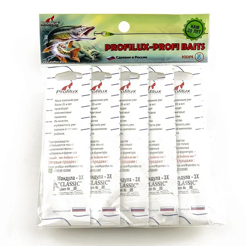 Мандула Profilux "Classic" 3Х цв 05 белый-васильковый-красный