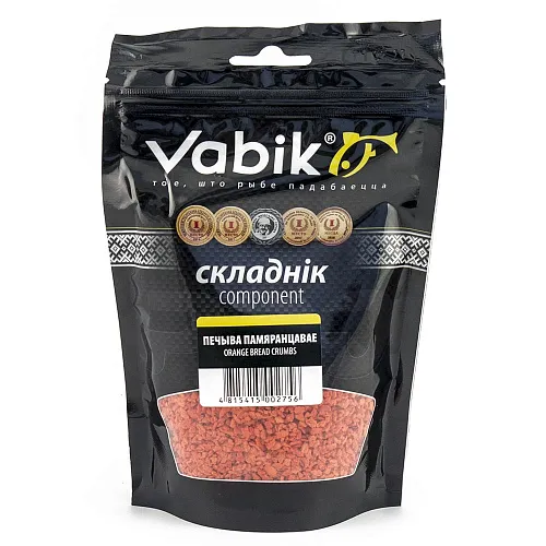Компонент прикормки Vabik Печиво оранжевое 150 г (5шт в упак)