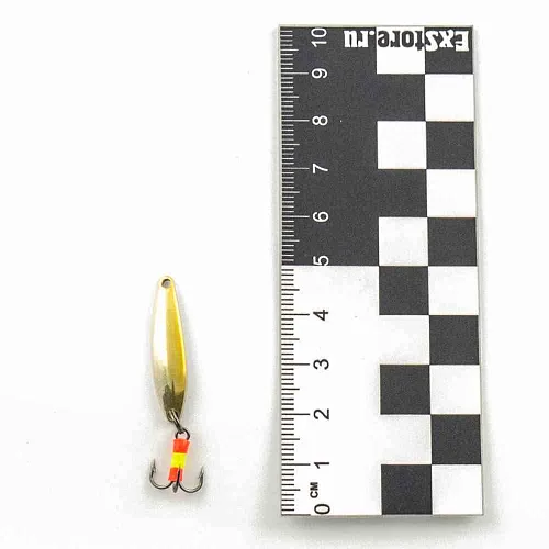 Блесна зимняя Profilux Рефлекс М 2гр цв. 14 серебро-золото