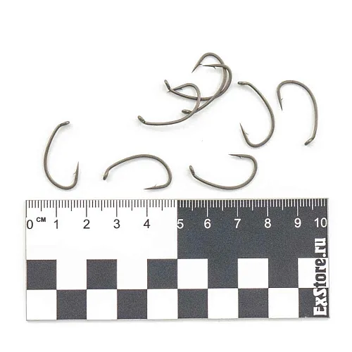 Крючки Caiman Curve Shank Carp (Mugga) Teflon №4 12800