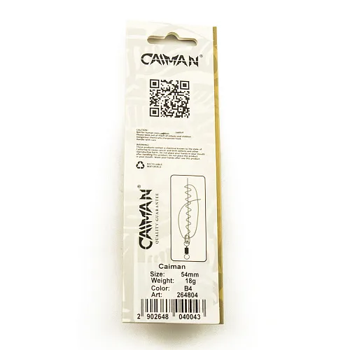 Блесна кастмастер Caiman 18 гр 54 мм цв. В4 264804