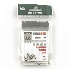 Крючок Brigston Okiami № 0,8 ( уп. 7 шт.)