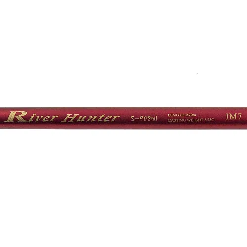 Спиннинг Caiman River hunter spin (Красные) IM-7 5-25g 2.70м 